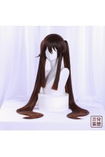 1/3 Delusion Genshin Impact Hu Tao Brown Cosplay Wig